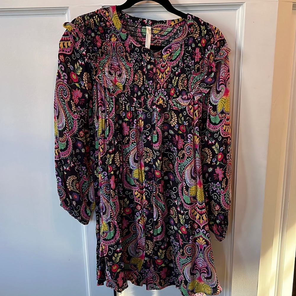 Anthropologie dress or beach coverup size XS